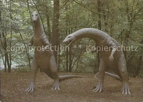 Dinosaurier Saurierpark Kleinwelka Plateosaurus Kat. Tiere