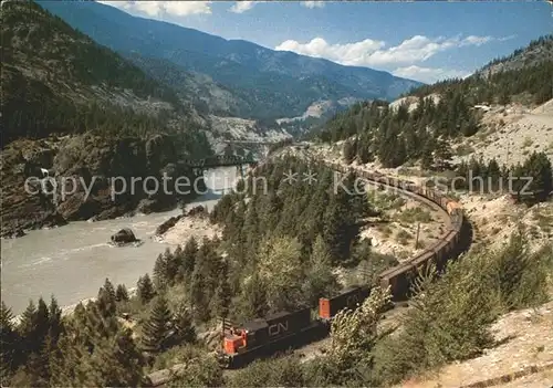 Eisenbahn Fraser Canyon British Columbia Canada  Kat. Eisenbahn