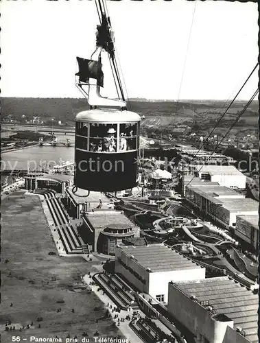 Exposition Internationale Liege 1939 Panorama pris du Teleferique 