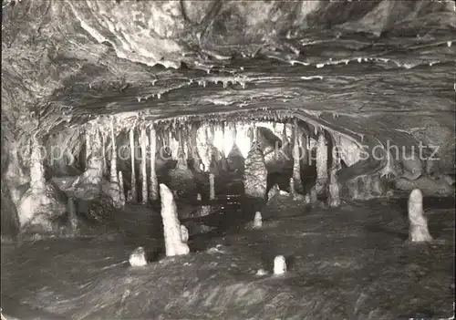 Hoehlen Caves Grottes Ruebeland Hermannshoehle Untere Schwemmhoehle  Kat. Berge