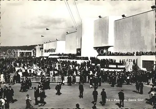 Exposition Internationale Liege 1939 Palais du Genie Civil 
