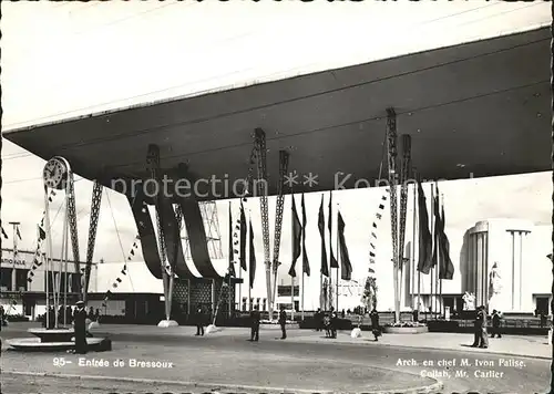 Exposition Internationale Liege 1939 Entree de Bressoux 