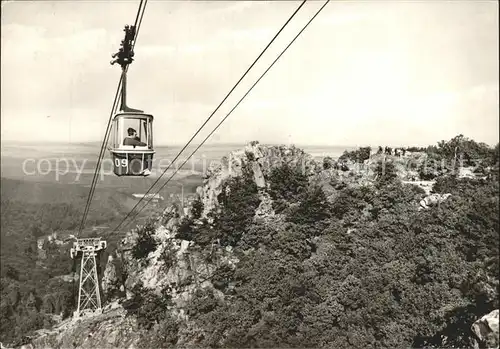 Seilbahn Thale Harz  Kat. Bahnen