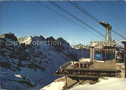 Seilbahn Titlis Gletscherstation Stand Kat. Bahnen