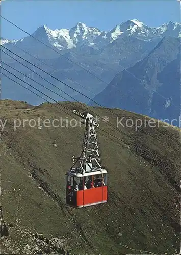 Seilbahn Erlenbach Stockhorn Simmental Eiger Moench Jungfrau Kat. Bahnen
