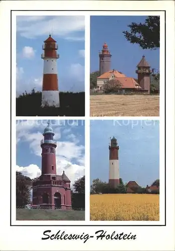 Leuchtturm Lighthouse Schleswig Holstein Kat. Gebaeude