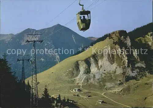 Seilbahn Taubenstein Brecherspitze Shcoenfeldalm Kat. Bahnen