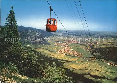 Seilbahn Breitenberg Pfronten Kat. Bahnen