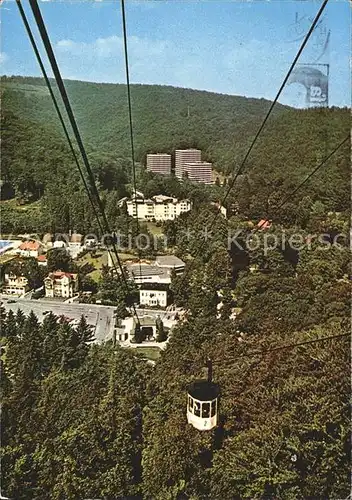 Seilbahn Bad Harzburg Kat. Bahnen