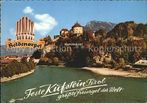 Kirchenorgel Feste Kufstein  Kat. Musik