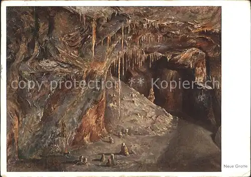 Hoehlen Caves Grottes Feengrotten Saalfeld Thueringen Neue Grotte Kat. Berge
