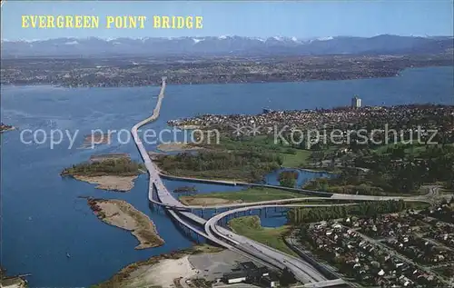 Bruecken Bridges Ponts Evergreen Point Bridge Seattle