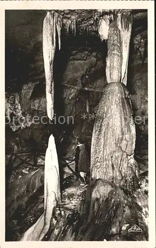 Hoehlen Caves Grottes Betharram Stalactites vivantes  Kat. Berge