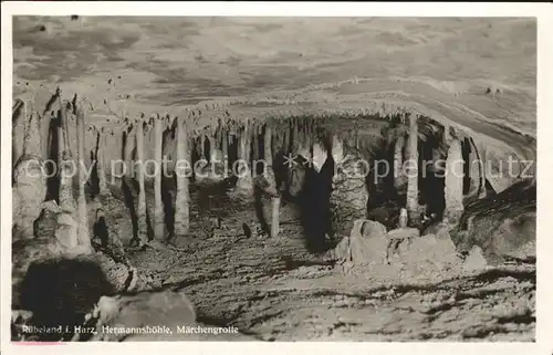 Hoehlen Caves Grottes Ruebeland Harz Hermannshoehle Maerchengrotte  Kat. Berge