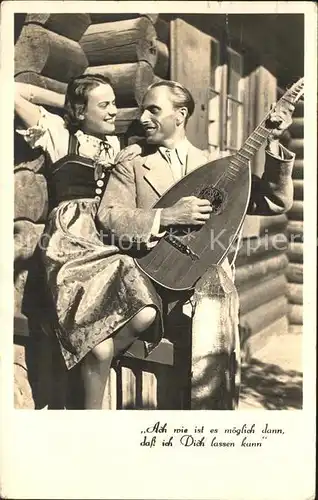 Foto Amag Nr. 67449 4 Gitarrenlaute Paar Kat. Fotografie