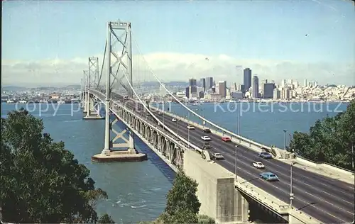 Bruecken Bridges Ponts San Francisco Bay 