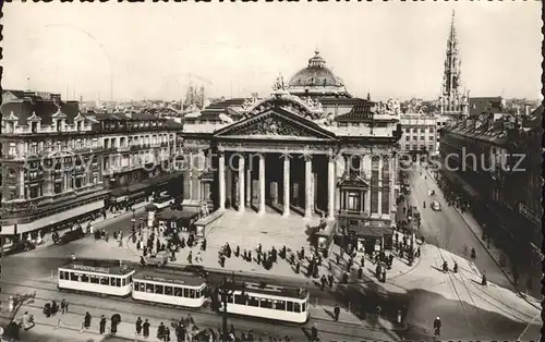 Strassenbahn Bruxelles Bourse  Kat. Strassenbahn