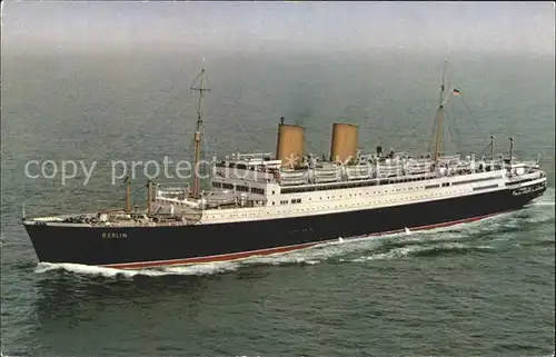 Dampfer Oceanliner MS Berlin  Kat. Schiffe