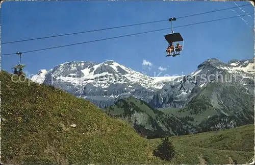 Sessellift Lenk Betelberg Wildstrubel Kat. Bahnen