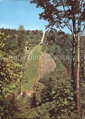 Ski Flugschanze Grosse Aschbergschanze Klingenthal Kat. Sport