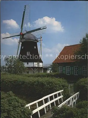 Windmuehle Seriemer Muehle Neuharlingersiel Kat. Gebaeude und Architektur