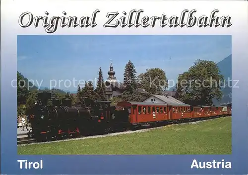 Lokomotive Zillertalbahn  Kat. Eisenbahn