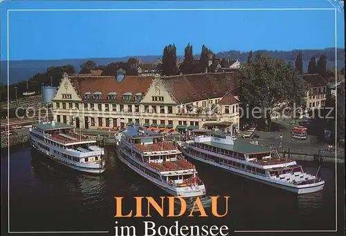 Motorschiffe Lindau im Bodensee  Kat. Schiffe
