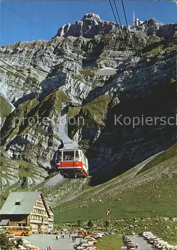 Seilbahn Schwaegalp Saentis Gipfel Kat. Bahnen