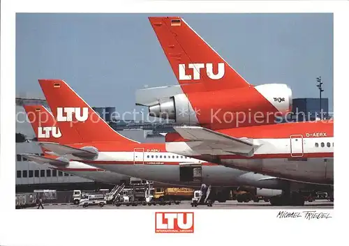 Flugzeuge Zivil LTU MD 11  Kat. Airplanes Avions