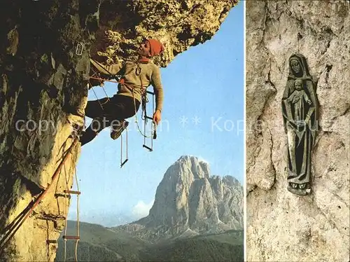 Klettern Bergsteigen Madonna del Sassolungo Catores   Kat. Bergsteigen