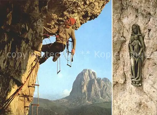 Klettern Bergsteigen Madonna del Sassolungo Catores  Kat. Bergsteigen