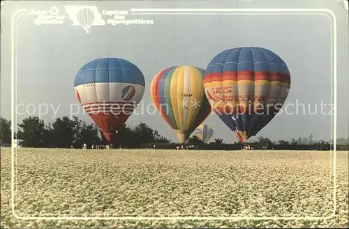 Heissluftballon Festival de montgolfieres Jean sur Richelieu Kat. Flug