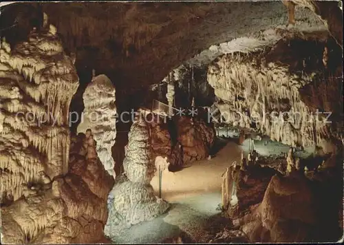 Hoehlen Caves Grottes Baerenhoehle Karlshoehle Erpfingen  Kat. Berge