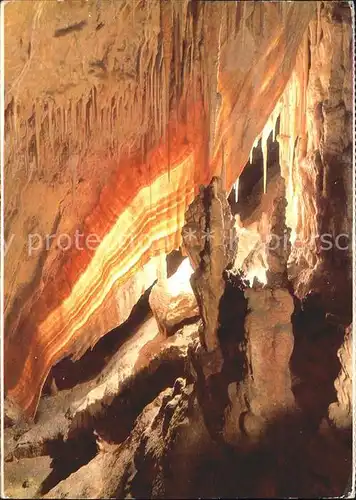 Hoehlen Caves Grottes Cuevas del Drach Porto Cristo Mallorca Bandera  Kat. Berge