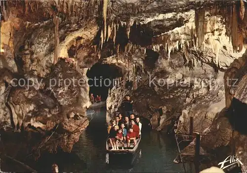 Hoehlen Caves Grottes Medous Bagneres.de Bigorre Riviere Tranquille Kat. Berge