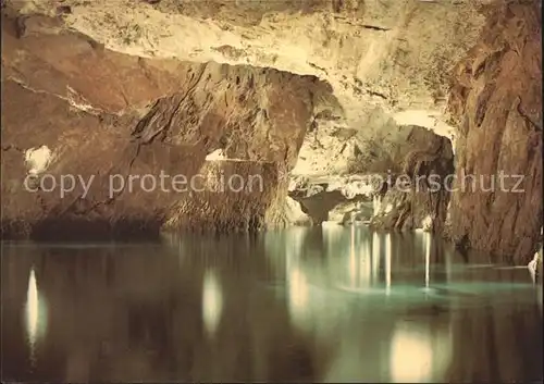 Hoehlen Caves Grottes St. Leonard Lac souterrain Kat. Berge