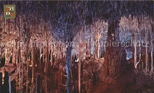 Hoehlen Caves Grottes Mallorca Porto Cristo Cuevas dels Hams Sueno de un Angel  Kat. Berge