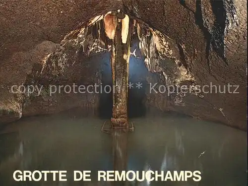 Hoehlen Caves Grottes Remouchamps  Kat. Berge