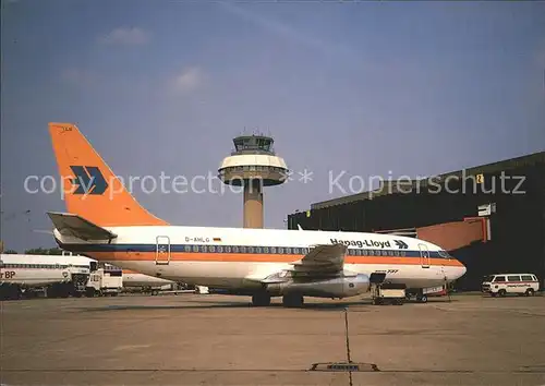 Flugzeuge Zivil Hapag Lloyd Boeing B 737 Flughafen Hannover Langenhagen Kat. Airplanes Avions