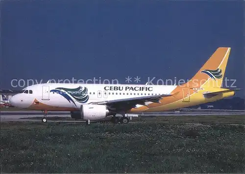 Flugzeuge Zivil Cebu Pacific Air Airbus A 319 111 D AVYG RP C3189 c n 2556 Kat. Airplanes Avions