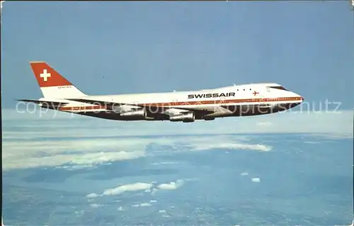 Swissair Boeing 747 257 B Kat. Flug