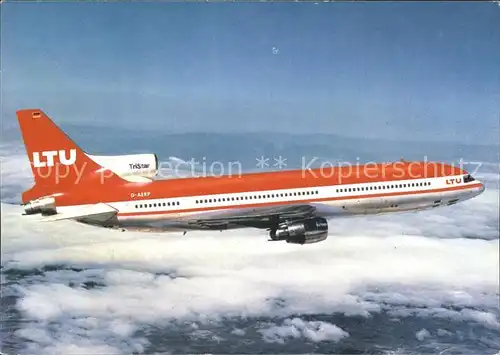 Flugzeuge Zivil LTU TriStar L 1011 1 Kat. Airplanes Avions