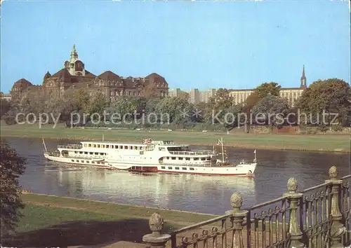 Motorschiffe Oberelbe Weisse Flotte Dresden  Kat. Schiffe