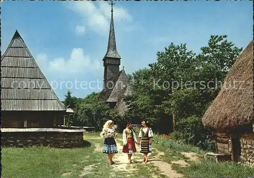 Trachten Rumaenien  Bucuresti Muzeul Satului