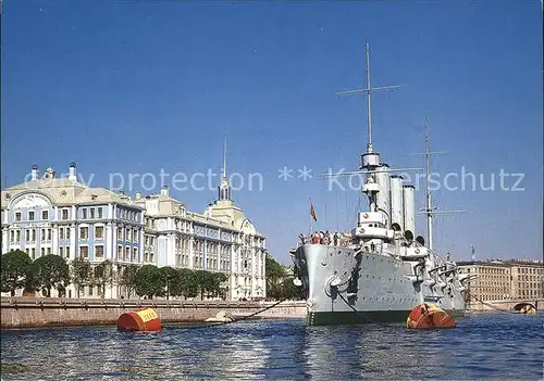 Marine Kreuzer Aurora St. Petersburg Russland  Kat. Schiffe