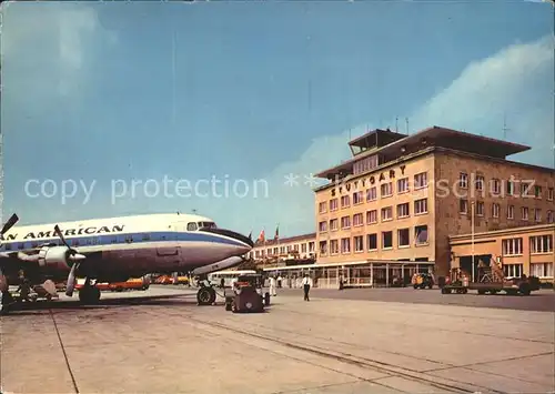 Flugzeuge Zivil Pan American Stuttgart Flughafen  Kat. Airplanes Avions