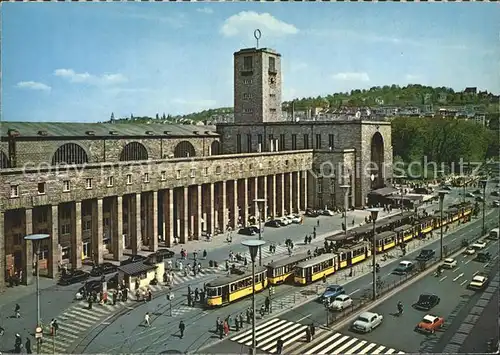 Strassenbahn Stuttgart Hauptbahnhof Kat. Strassenbahn