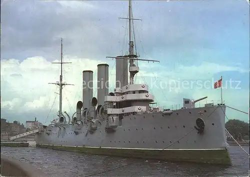 Marine Leningrad Kreuzer Aurora Kat. Schiffe