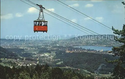 Seilbahn Adliswil Felsenegg  Kat. Bahnen