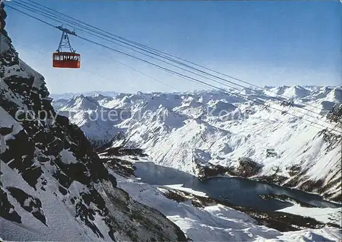 Seilbahn Silvaplana Corvatsch Silsersee  Kat. Bahnen